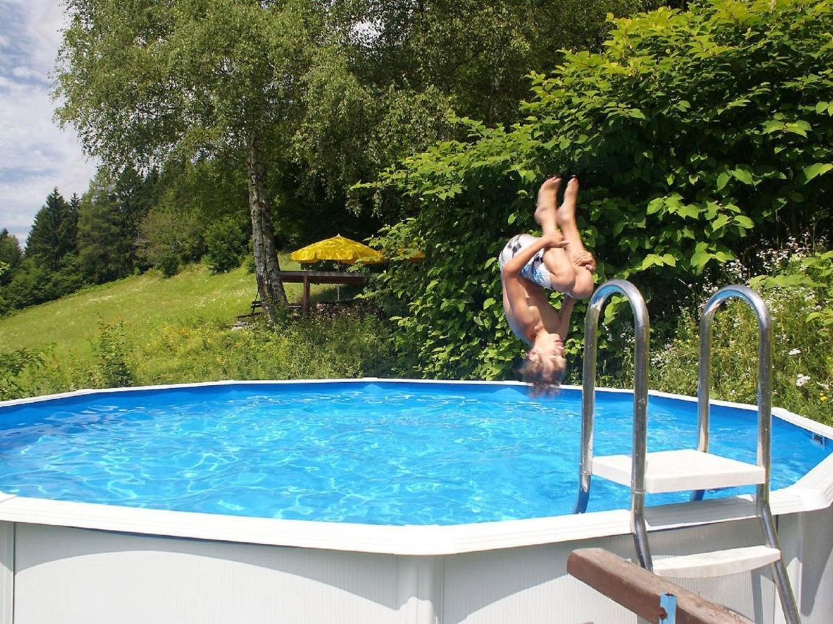 Holiday Home In Jenig Carinthia With Pool Kültér fotó